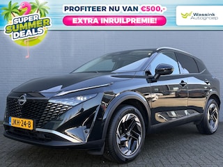 Nissan Qashqai 1.3 Mild-Hybrid 158pk Xtronic Business Executive I Navigatie I Stuur/Stoelverwarming I CarPlay/Android Auto I Adaptive Cruise I 360 Graden Camera