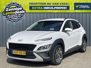 Hyundai Kona 1.6 GDI HEV 141pk DCT Fashion I LENTEDEALS | Cruise I Carplay I Navigatie I Camera I DAB I Headup Display I