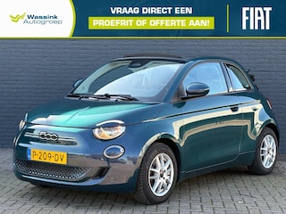 Fiat 500 42kWh 118pk Aut | 1e Eigenaar | WLTP 320km | Cabrio | Apple CarPlay | Lane Assist | Cruise Control | Navigatie