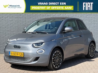 Fiat 500 42 kWh Icon | 1e Eigenaar | Skydome dak | 17 Inch | LED | Stoelverwarming | Camera | Sensoren Voor + Achter | Adaptive Cruise Control |