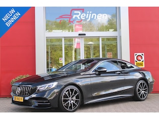 Mercedes-Benz S-klasse Coupé 450 4MATIC | AMG-STYLING INTERIEUR / EXTERIEUR | PANORAMADAK | BURMESTER PREMIUM AUDIO ® | ELEKTRISCH VERSTELBARE VOORSTOELEN MET GEHEUGEN | MASSAGE STOELEN | VOORSTOELEN VERWARMBAAR | VOORSTOELEN GEVENTILEERD | AIRSCARF ( HOOFDRUIMTEVERWARMING VOOR BESTUURDER EN VOORPASSAGIER | LEDEREN INTERIEURDELEN | HOUTAFWERKING INTERIEUR | SFEERVERLICHTING | LEDEREN BEKLEDING | ADAPTIVE CRUISE CONTROL | PARKEERPAKKET INCLUSIEF 360°-CAMERA | ELEKTRISCHE ACHTERKLEP | VLAKKENVERWARMING | DODEHOEK DETECTIE | 20" MULTISPAAK LICHTMETALEN VELGEN |
