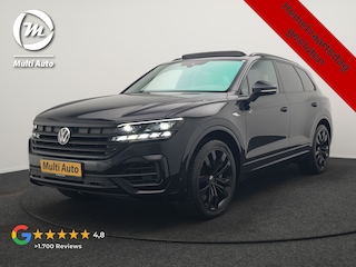 Volkswagen Touareg 3.0 TSi 4MOTION R PHEV 462pk Dealer O.H. | Luchtvering | Trekhaak Af Fabriek | Panodak | Adaptive Cruise | Lederen Sportstoelen Memory & Verwarmd | Camera | 21"L.M | Stuur Verwarmd | Keyless | Apple Carplay | Blis | Plug In Hybrid |