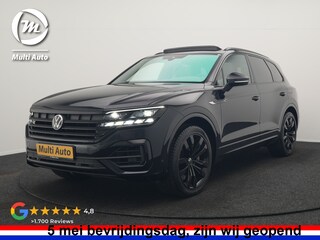 Volkswagen Touareg 3.0 TSi 4MOTION R PHEV 462pk Dealer O.H. | Luchtvering | Trekhaak Af Fabriek | Panodak | Adaptive Cruise | Lederen Sportstoelen Memory & Verwarmd | Camera | 21"L.M | Stuur Verwarmd | Keyless | Apple Carplay | Blis | Plug In Hybrid |