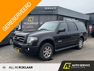 Ford Expedition 5.4 L V8 | 8 persoons incl. beurt|banden|apk  | Carplay | Trekhaak | |Leer met stoelverwarming en koeling | el. klep