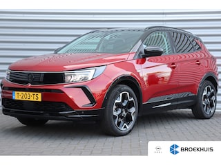 Opel Grandland 1.2 TURBO 130PK LEVEL 4 ULTIMATE AUTOMAAT / NAVI / LEDER / CLIMA / LED / PDC / AGR / 19" LMV / WINTERPAKKET / BLUETOOTH / CRUISECONTROL / 1E EIGENAAR / NIEUWSTAAT !!