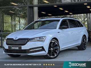 Skoda Superb Combi 1.4 TSI iV Sportline Business Automaat 218PK | Panoramadak | Navigatie | Memory Seats | Adaptieve Cruise Control | Trekhaak