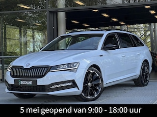 Skoda Superb Combi 1.4 TSI iV Sportline Business Automaat 218PK | Panoramadak | Navigatie | Memory Seats | Adaptieve Cruise Control | Trekhaak