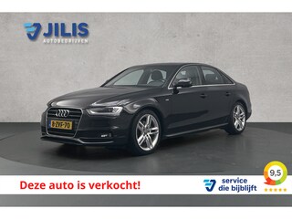 Audi A4 Limousine 1.8 TFSI S-line | Half leder | Trekhaak | Cruise control | Airco | Lichtmetalen velgen