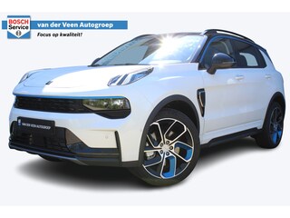 Lynk & Co 01 1.5 | 360° camera | Panorama dak | Besturdersstoel elektrisch verstelbaar met memory | Stoelverwarming | Schuif/kantel dak | Adaptive cruise | Keyless entry/start | Dodehoek detector | Elektrisch bedienbare achterklep | Draadloze telefoonlader | Apple CarPlay/Android Auto | Virtueel dashboard | Lane assist | Infinity audio |