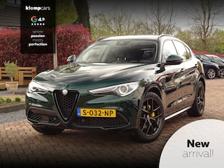 Alfa Romeo Stelvio 2.2d Customized Verde Visconti | Carplay | 20 inch | Leer | ETC.
