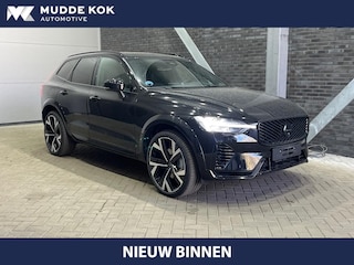 Volvo XC60 T6 Plug-in hybrid Ultra Black Edition | Luchtvering | Bowers&Wilkins | Massage+Ventilatie | Gelamineerd Glas | 22 Inch
