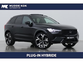 Volvo XC60 T6 Plug-in hybrid Ultra Black Edition | Luchtvering | Bowers&Wilkins | Massage+Ventilatie | Gelamineerd Glas | 22 Inch