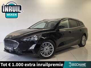 Ford Focus Wagon 1.0 EcoBoost Hybrid Titanium X Business | Camera | Navigatie | El achterklep |