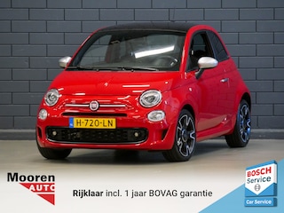 Fiat 500 0.9 TwinAir Turbo Rockstar | PANODAK | LEDER | NAVIGATIE |