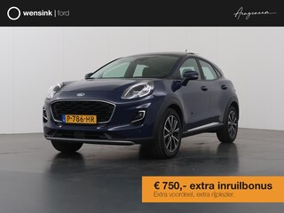 Ford Puma 1.0 EcoBoost Hybrid Titanium | Trekhaak | Panoramadak | Winterpack | Cruise Control Adaptief | Parkeercamera | Climate Control |
