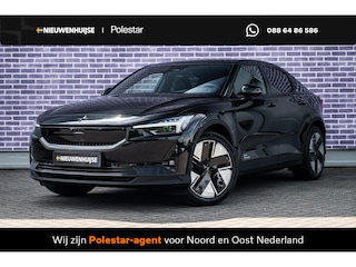 Polestar 2 Long Range Single Motor Prime 82 kWh | Pilot assist | 360 camera met parkeerhulp | BLIS | Cross Traffic Alert | Rear collision warning | Panoramadak | Harman Kardon premium sound | Volledig verstelbare voorstoelen | Polestar digital key | LED mistlampen met bochtverlichting | Elektr. bedienbare achterklep met voetsensor | Warmtepomp | stoelverwarming achterin | Verwarmd stuurwiel |