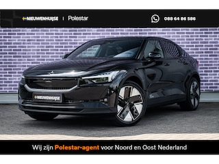 Polestar 2 Long Range Single Motor Prime 82 kWh | Nieuw uit voorraad | Pilot assist | 360 camera met parkeerhulp | BLIS | Cross Traffic Alert | Rear collision warning | Panoramadak | Harman Kardon premium sound | Volledig verstelbare voorstoelen | Polestar digital key | LED mistlampen met bochtverlichting | Elektr. bedienbare achterklep met voetsensor | Warmtepomp | stoelverwarming achterin | Verwarmd stuurwiel |