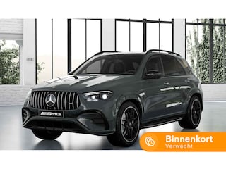 Mercedes-Benz GLE 53 AMG Hybrid 4-Matic+ Night Edition | Premium Plus | Rijassistentiepakket | Memorypakket | Spiegelpakket | Parkeerpakket met 360 camera | Stoelventilatie en verwarming voor | Panoramadak | Airmatic | Trekhaak | Burmester Surrou