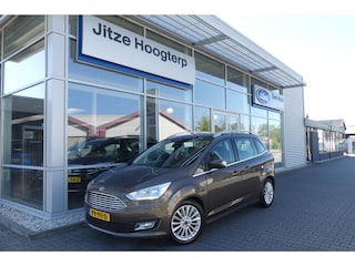 Ford C-MAX 1.0 Titanium CRUISE, CLIMA, NAVI, PDC V&A, APPLE CARPLAY/ANDROID AUTO, KEYLESS, ELEKT. ACHTERKLEP, VOORRUITVERWARMING, 121.704KM