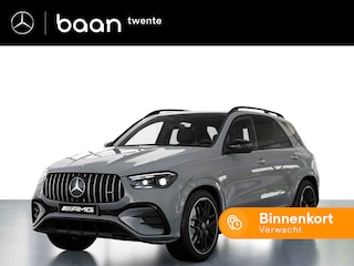 Mercedes-Benz GLE 53 AMG Hybrid 4-Matic+ Night Edition | Premium Plus | Rijassistentiepakket | Memorypakket | Spiegelpakket | Parkeerpakket met 360 camera | Stoelventilatie en verwarming voor | Panoramadak | Airmatic | Trekhaak | Burmester Surrou