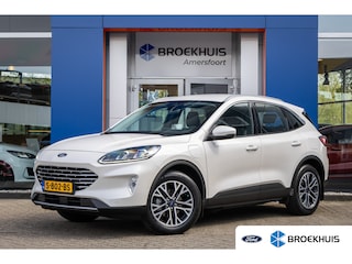 Ford Kuga 2.5 PHEV Titanium X | Trekhaak 1500kg. | 360 camera | Winterpack | Head-Up | Cruise Control Adaptief | LM Velgen | Apple Carplay/Android Auto | Achterbank verwarmd | Achteruitrijcamera | Bandenspanningscontrolesysteem
