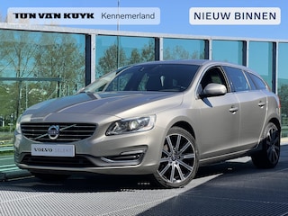 Volvo V60 1.6 T4 Summum Handgeschakeld, Cruise control, Premium Sound, Camera, Stoelverwarming, Panorama dak, Leren bekleding, Memory