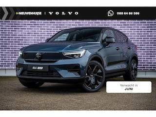 Volvo EC40 Single Motor Extended Range Ultra Europa Black Editon | 82 kWh | Panoramadak | Keyless | Harman Kardon Audio | Elektrische Achterklep | 360 camera | Stoel-/Stuurverwarming | Adaptieve Cruise | Getint Glas | Luxe Bekleding |