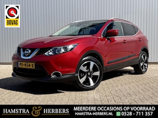 Nissan Qashqai 1.2 Tekna rood, automaat, trekhaak