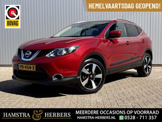 Nissan Qashqai 1.2 Tekna rood, automaat, trekhaak