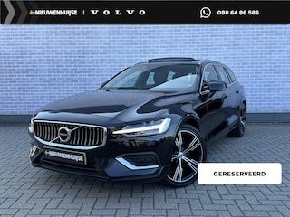 Volvo V60 2.0 B4 Inscription | Trekhaak | Harman Kardon Audio | Panoramadak | Achteruitrijcamera | Keyless Entry | Elektrische Achterklep | Lederen Bekleding | Lichtmetalen Velgen 19 inch | Navigatie | Apple Carplay | Android Auto