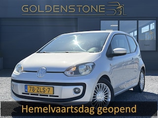 Volkswagen Up 1.0 high up! BlueMotion Navi,Airco,Lm velgen,N.A.P,Zeer Zuinig,Apk tot 01-2027
