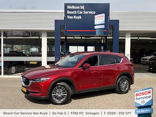 Mazda CX-5 2.0 SkyActiv-G 165 TS+ / Automaat /  NL-Auto / 1e-Eigenaar / Head-Up Display / Stuur-/Stoelverwarming / Trekhaak / Cruise-Control / LED / Dodehoek-Detectie / Climate-Control / DAB Radio-Bluetooth / Camera / 17'' LMV / ENZ.