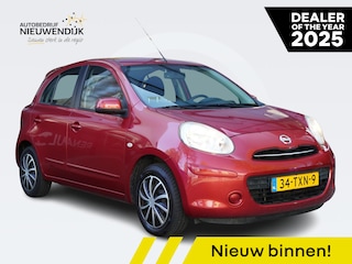 Nissan Micra 1.2 DIG-S 100 Acenta / ELEKTRISCHE RAMEN VOOR / ELEKTRISCH BED. SPIEGELS / STUURWIEL MULTIFUNCTIONEEL / ARMSTEUN VOORZIJDE / AIRCO / RADIO-CD SPELER / 15'' WIELEN