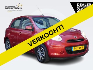 Nissan Micra 1.2 DIG-S 100 Acenta / ELEKTRISCHE RAMEN VOOR / ELEKTRISCH BED. SPIEGELS / STUURWIEL MULTIFUNCTIONEEL / ARMSTEUN VOORZIJDE / AIRCO / RADIO-CD SPELER / 15'' WIELEN