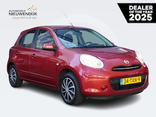 Nissan Micra 1.2 DIG-S 100 Acenta / ELEKTRISCHE RAMEN VOOR / ELEKTRISCH BED. SPIEGELS / STUURWIEL MULTIFUNCTIONEEL / ARMSTEUN VOORZIJDE / AIRCO / RADIO-CD SPELER / 15'' WIELEN