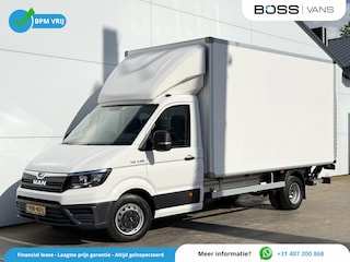 MAN TGE 5.180 2.0 TDI Automaat Laadklep Dubbellucht Airco Cruise Control Carplay Navigatie Camera Bakwagen Koffer Meubelbak