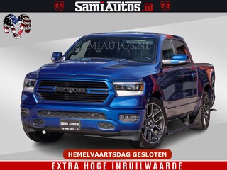 Dodge Ram SPORT EDITION | BOM VOL | LUCHTVERING | ADAPTIVE CRUISE | PANO DAK | 360 CAMERA | EN VEEL MEER | ROYALE 5 ZIT PLAATSEN | DUBBEL CABINE | DC |
