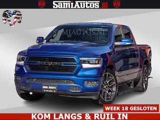 Dodge Ram SPORT EDITION | BOM VOL | LUCHTVERING | ADAPTIVE CRUISE | PANO DAK | 360 CAMERA | EN VEEL MEER | ROYALE 5 ZIT PLAATSEN | DUBBEL CABINE | DC |