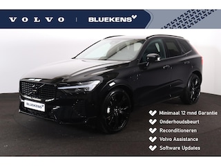 Volvo XC60 T6 Recharge AWD Plus Black Edition - Panorama/schuifdak - Luchtvering - IntelliSafe Assist & Surround - 360º Camera - Harman Kardon audio - Adaptieve LED koplampen - Verwarmde voorstoelen, stuur & achterbank - Parkeersensoren voor & achter - Elektr. bedienb. voorstoelen met geheugen - Draadloze tel. lader - Extra getint glas - Inklapbare trekhaak - 21' LMV