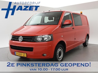 Volkswagen Transporter 2.0 TDI L2H1 *30.291 KM!* DUBBEL CABINE - MARGE 1e EIGENAAR | 5-PERS | TREKHAAK | AIRCO
