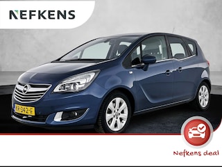 Opel Meriva 1.4 Blitz 100pk | 1ste Eigenaar | LAGE KM | Trekhaak | 16"LMV | Cruise Control | Parkeersensoren Voor + Achter |