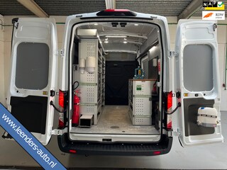 Ford Transit SERVICEWAGEN ELEKTRISCH 350 L2H3 Trend 68 kWh BOTT INRICHTING, V230 OMVORMER, LUXE UITVOERING, RIJKLAARPRIJS!
