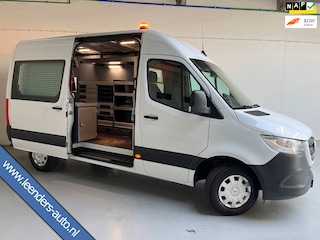 Mercedes-Benz Sprinter Automaat Servicewagen 314 2.2 CDI 140PK L2H2 euro6 BOTT, Victron V230, Standkachel Trekhaak RIJKLAARPRIJS