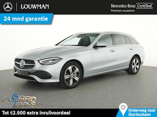 Mercedes-Benz C-klasse Estate 300 e Plug-In Hybride Trekhaak | Ledkoplampen | Rijassistentiepakket Plus |  Parkeerpakket met achteruitrijcamera | Distronic. Inclusief 24 maanden MB Certified garantie voor Europa.