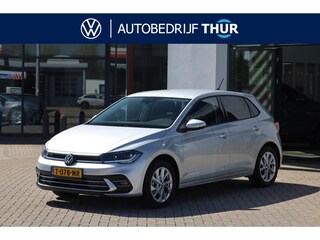 Volkswagen Polo 1.0 TSI Style 70KW/95PK DSG, IQ LED matrix, 16" LMV, leder / alcantara, stoelverwarming, navigatie, climatronic, adaptive cruise, achteruitrijcamera, digital cockpit, privacy glas, pdc voor en achter, ACC, lederen multifunctioneel stuurwiel etc.