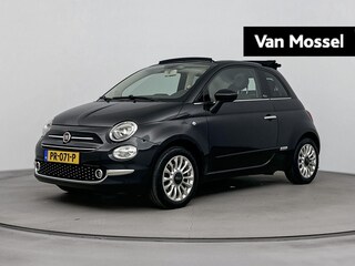Fiat 500 1.2 69Pk Lounge | Cabrio | Airco | Lichtmetalen velgen 15" | Bluetooth Telefoonverbinding | Parkeersensoren |