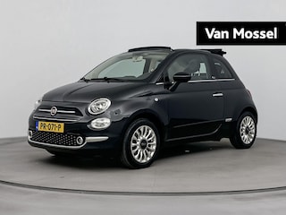 Fiat 500 1.2 69Pk Lounge | Cabrio | Airco | Lichtmetalen velgen 15" | Bluetooth Telefoonverbinding | Parkeersensoren |