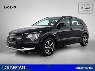 Kia Niro 1.6 GDi DynamicLine ** SNEL LEVERBAAR ** Navigatie | Apple Car Play | Half lederen bekleding