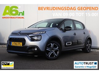 Citroën C3 1.2 PureTech Feel Navigatie Carplay Android Climate Cruise Control Rijstrooksensor Parkeersensor All-season banden!