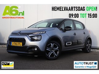 Citroën C3 1.2 PureTech Feel Navigatie Carplay Android Climate Cruise Control Rijstrooksensor Parkeersensor All-season banden!